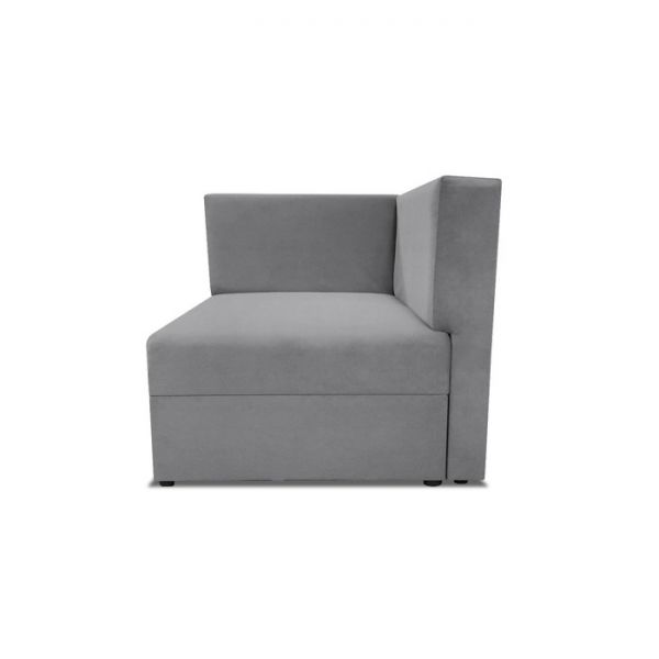 Диван модульный угловой «Бергамо», четыре секции, велюр, цвет dream yellow