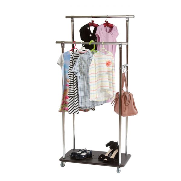 Вешалка гардеробная «Кейп», 720 ? 400 ? 1580 мм, цвет дуб белёный