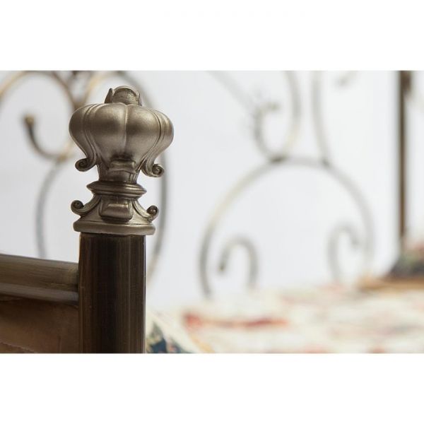 Кровать  JANE 90х200 см, Античная медь