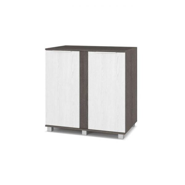 Тумба Пандора-П89 420х900х900 двухдверная  Шимо темный/светлый