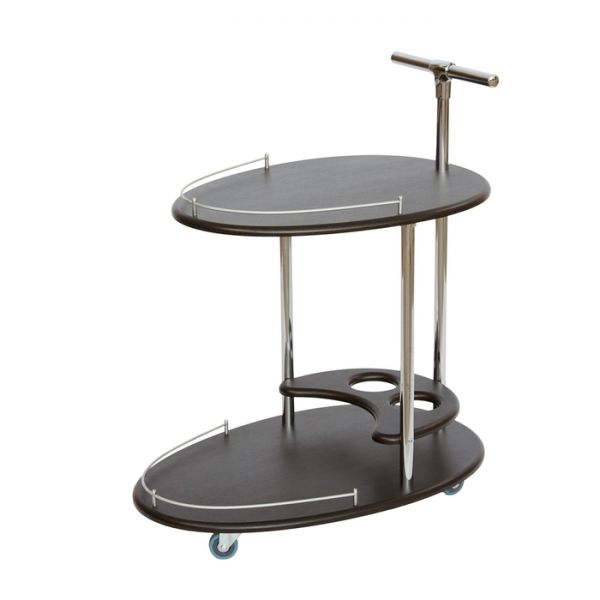 Стол сервировочный «Фуршет», 700 ? 470 ? 805 мм, цвет дуб белёный