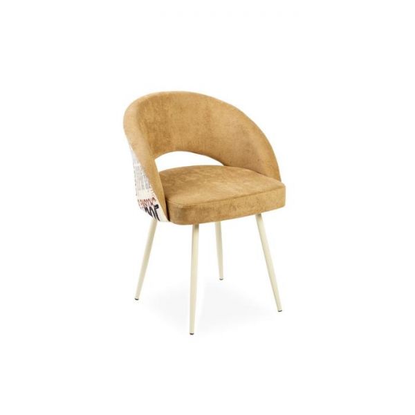 Стул Мирелла Шарли 04 карамель/ Грейс металл  Бежевый