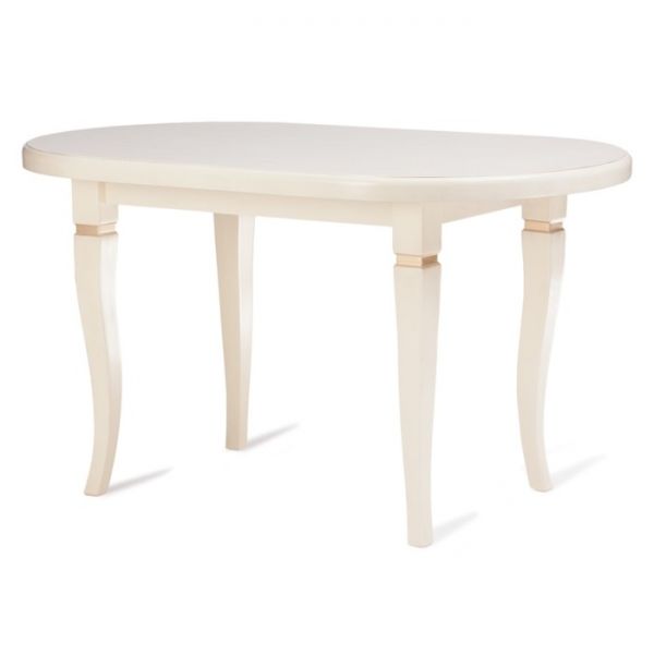 Стол кухонный Соло плюс 1300х800х750 бук/цвет покраски ясень патина золото