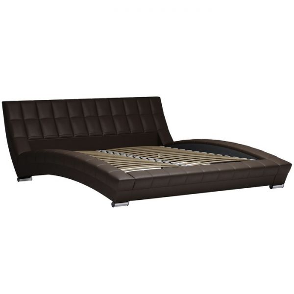 Кровать Оливия, 1800х2000, ортопедическое осн, Марика/Тёмно-Коричневый