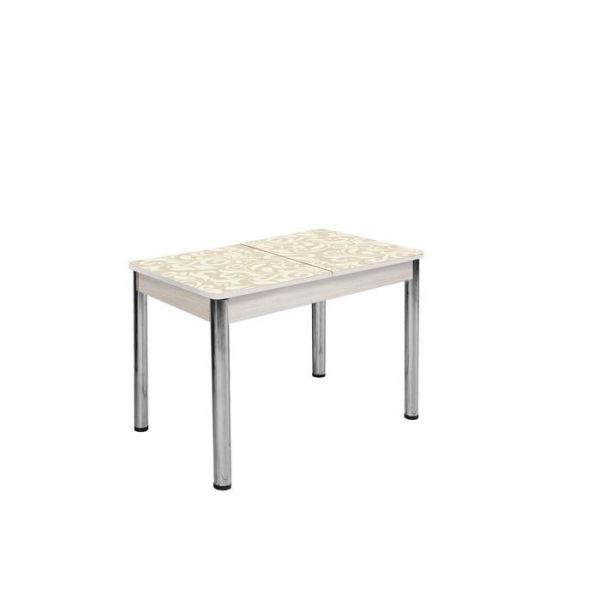 Стол раздвижной «Триумф», 1000(1350) ? 700 ? 750 мм, опоры хром, цвет венге / 400321657