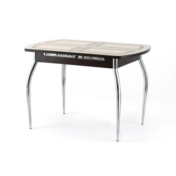 Стол раздвижной «Вегас-1.5», 1100(1450) ? 700 ? 750 мм, цвет венге/ваниль