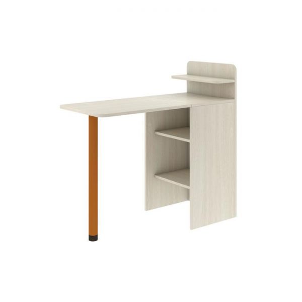 Маникюрный столик 1016х450х945 Ясень Шимо светлый