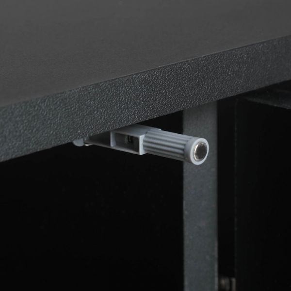 Тумба подвесная под ТВ 3, 1800х380х210, Черный