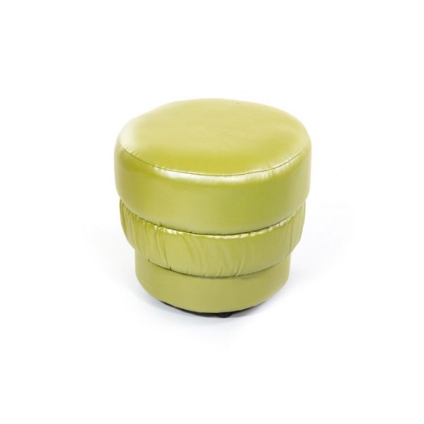 Пуф Бочонок 105, 430х430х410, Зеленый