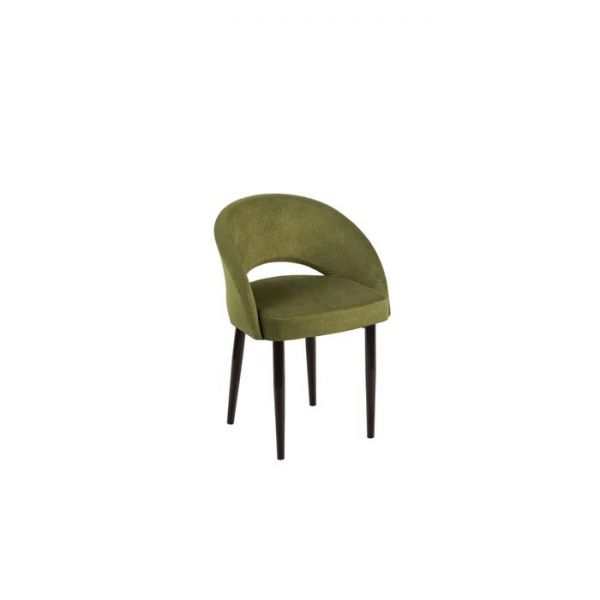 Стул Мирелла Аврора 08 зеленый велюр/ Стандарт металл  Коричневый