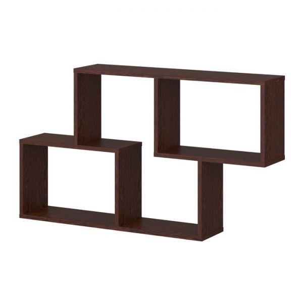 Полка навесная «Уфимка 2», 970 ? 180 ? 600 мм, цвет венге