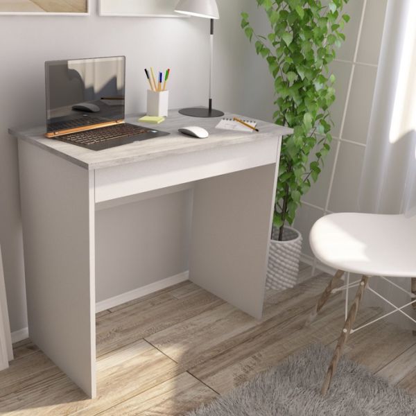 Стол компьютерный с ящиком, 800 ? 450 ? 750 мм, цвет белый