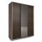 Шкаф-купе Удачный 1 зеркало 2070х600х2300 Венге Темный