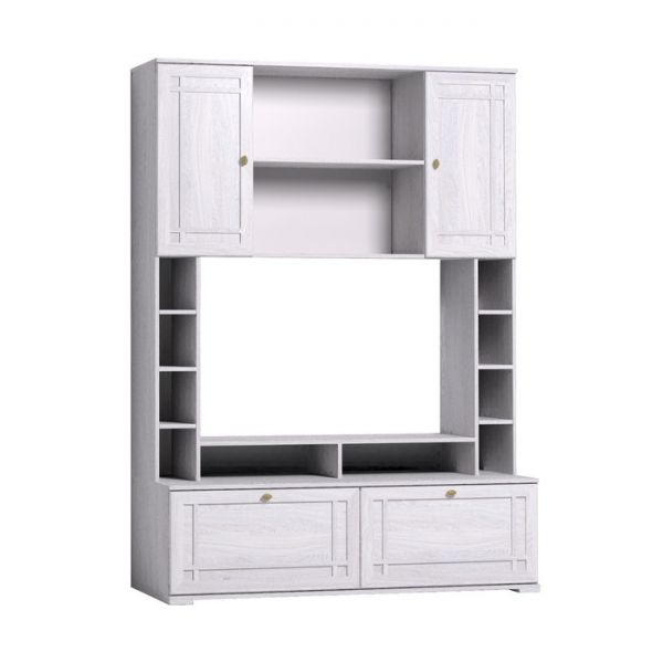 Шкаф Sherlock 1, 1520 ? 590 ? 2107 мм, цвет ясень анкор светлый