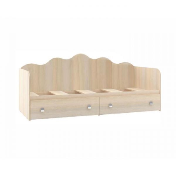 Кровать-тахта с ящиками «Принцесса», 2032 ? 865 ? 850 мм, цвет дуб сонома