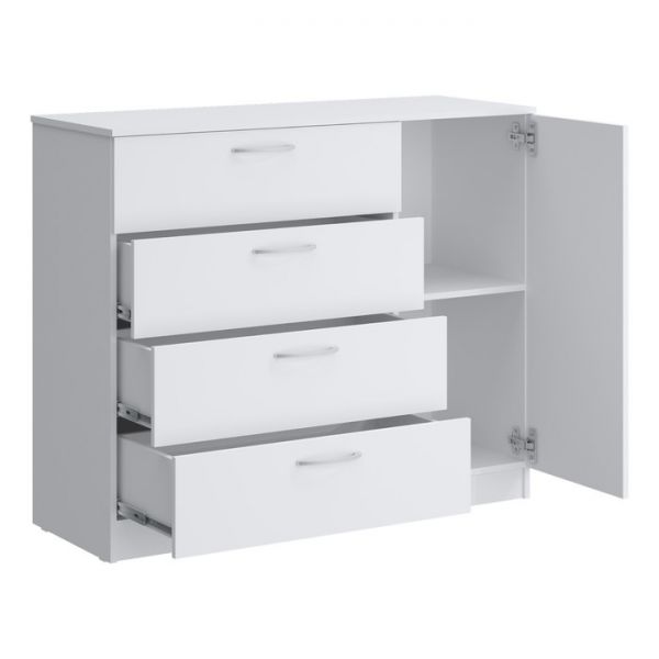 Комод «Париж», 1200 ? 450 ? 1004 мм, цвет белый