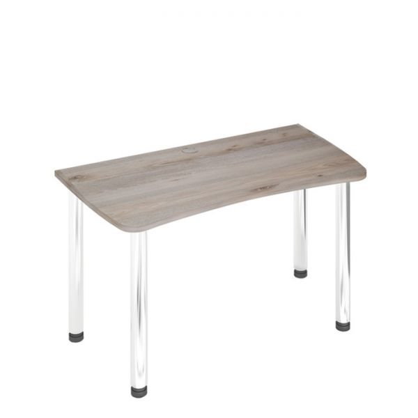 Стол СКЛ-Софт140МО, 1400 ? 750 ? 770 мм, цвет белый жемчуг