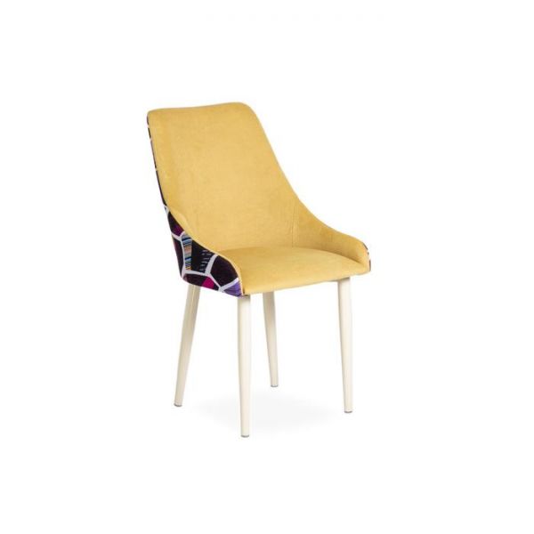 Стул Хэнк Велюр 4 Терракот/ Стандарт металл Бежевый