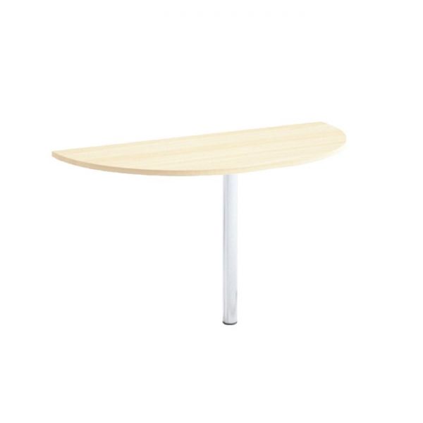 Брифинг-приставка П6.6, 1200 ? 370 ? 750 мм, белый шагр