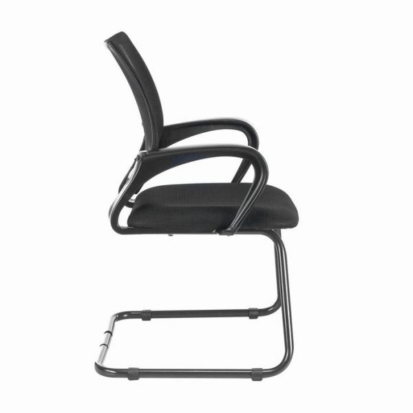 Кресло для приемных BRABIX "Fly CF-100", черное, 532087