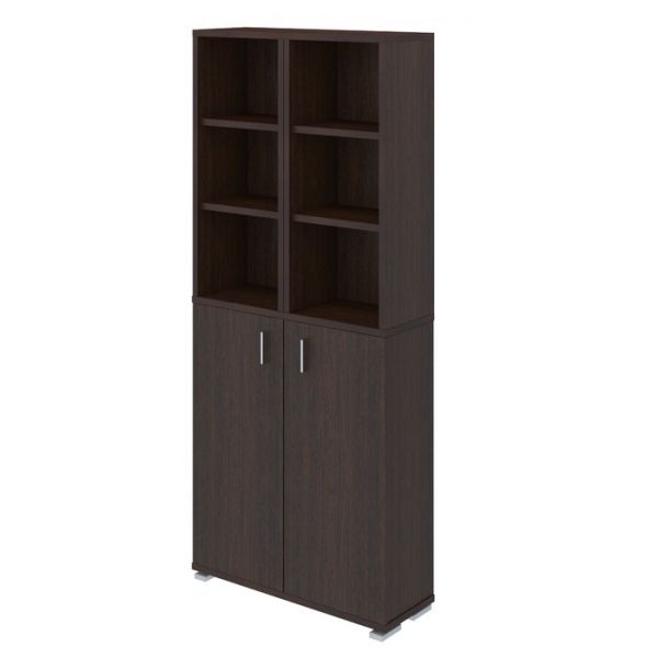 Стеллаж, 890 ? 300 ? 2130 мм, цвет венге