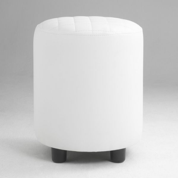 Пуф "Йокки", экокожа черный