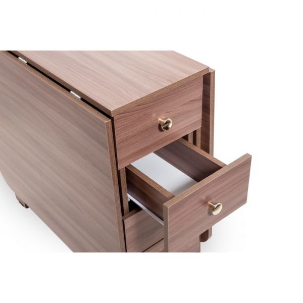 Стол-книжка №2, 1600x800x750, Ясень Шимо темный