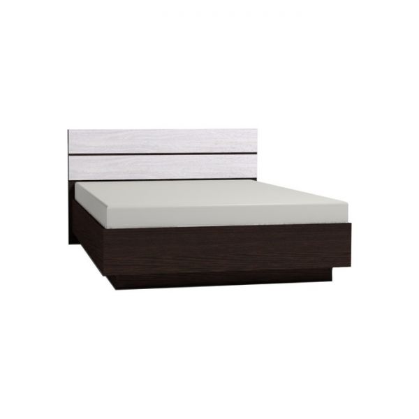 Кровать Люкс «Монако 388», 1400 ? 2000 мм, цвет венге / ясень анкор светлый