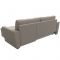 Угловой диван «Амстердам лайт», еврокнижка, правый угол, рогожка, цвет бежевый