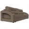 Прямой диван «Канзас», ткань корфу, цвет коричневый