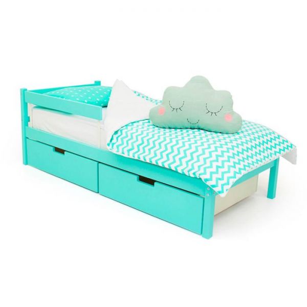Детская кровать "Svogen classic мятный"