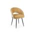 Стул Мирелла Шарли 04 карамель/ Грейс металл  Черный глянец