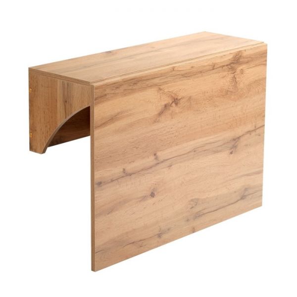 Стол подвесной Вива, 800х800, Дуб Вотан