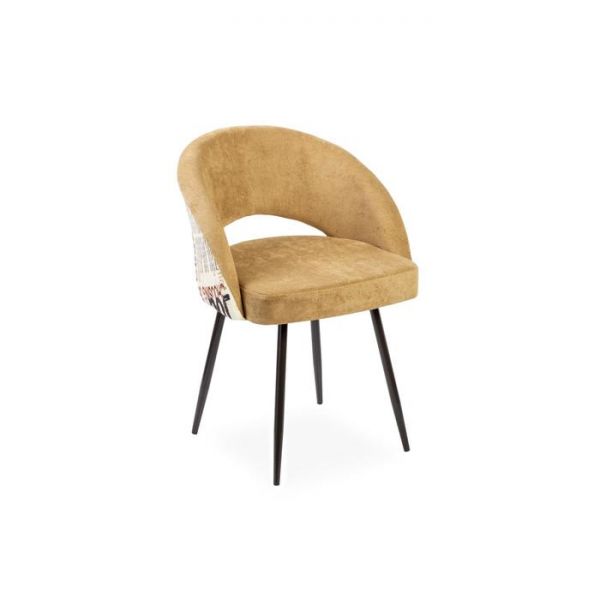 Стул Мирелла Шарли 04 карамель/ Грейс металл  Коричневый