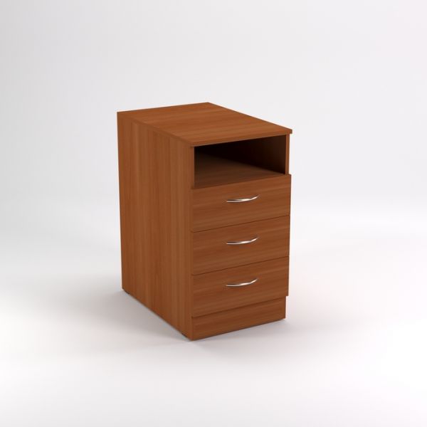 Тумба приставная ТСн4.7(16), 425х680х750 мм, белый шагр