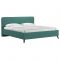 Кровать Миа, 1800х2000, ортопедическое осн+ПМ, Купер 16/ Изумрудный