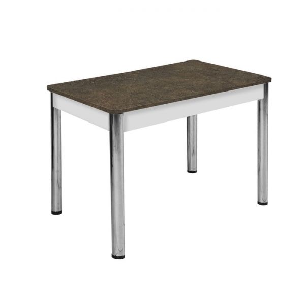 Стол раздвижной «Триумф», 1000 (1350) ? 700 ? 750 мм, опора круглая, венге/фотопечать 0415