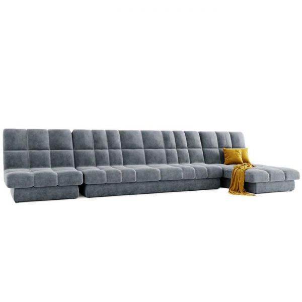 Комплект «Хьюстон», механизм книжка, велюр, цвет селфи 01 / подушки селфи 03