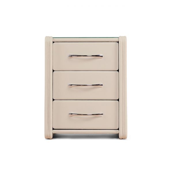 Тумба «Алеро», 3 ящика, 410 ? 435 ? 515 мм, цвет коричневый