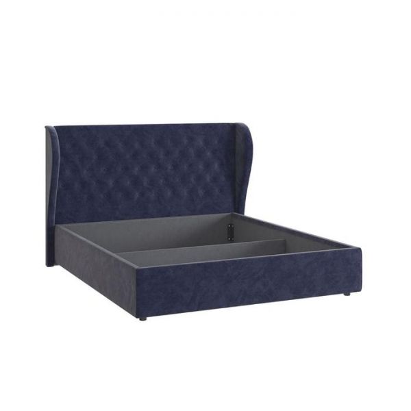 Каркас кровати Жасмин 1600х2000 велюр персик