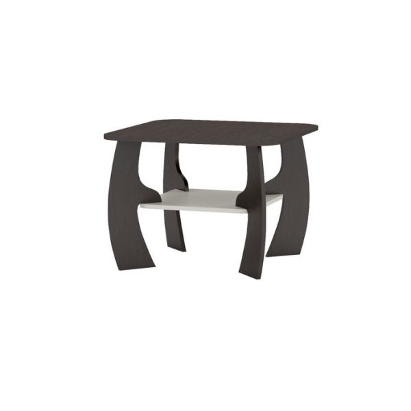 Стол журнальный Престиж-13-2 700х700х520 Бодега темный/бодега светлый