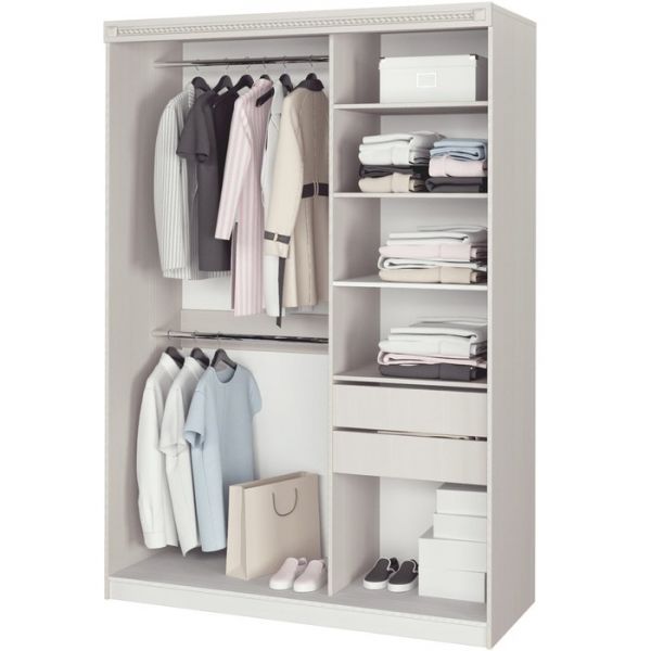 Шкаф-купе «Азалия 26», 1500 ? 616 ? 2164 мм, цвет бодега белая