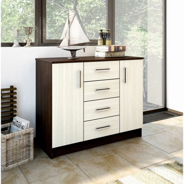 Комод Эра, 1000 ? 830 ? 440, Венге/Лоредо