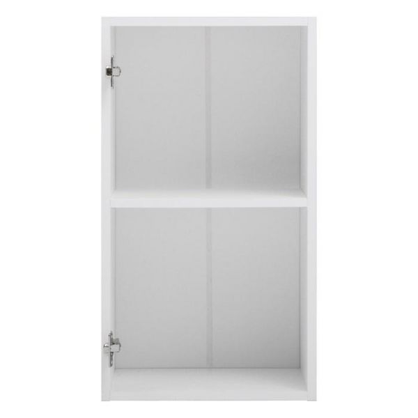 Шкаф навесной ШВ 400 Прованс, 400х300х720, МДФ Белый/Белый