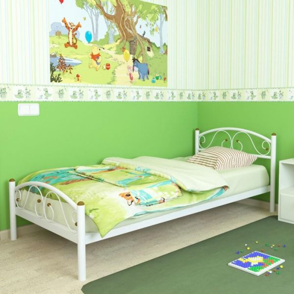 Кровать «Вероника Мини Плюс», 200 ? 80 cм, каркас белый