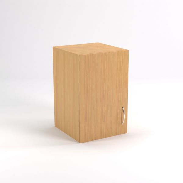 Антресоль однодверная НАШ-6, 383 ? 380 ? 600 мм, белый шагр