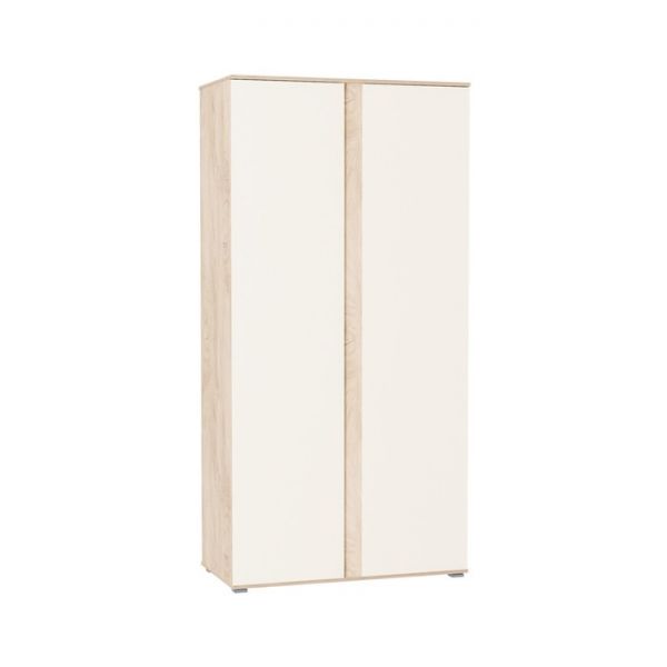 Шкаф для одежды Лея 13.325, 1080х543х2180, Дуб Эндгрейн/ Миндаль