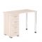 Стол СКМ-50, угол правый, 1100 ? 620 ? 770 мм, цвет белый жемчуг