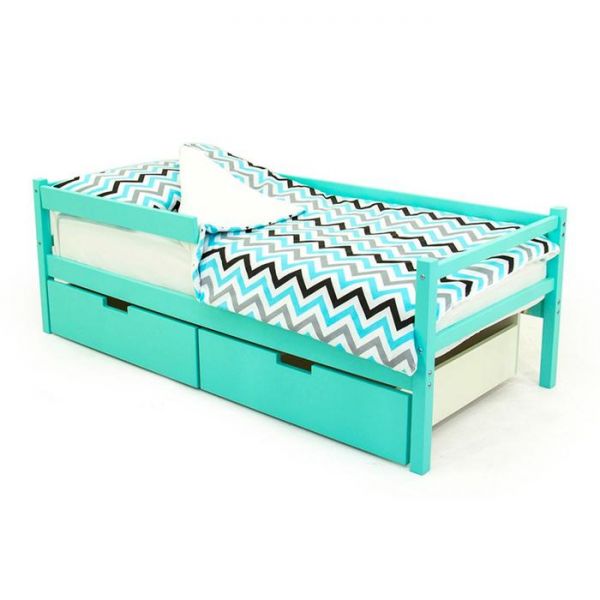 Детская кровать-тахта Svogen мятный