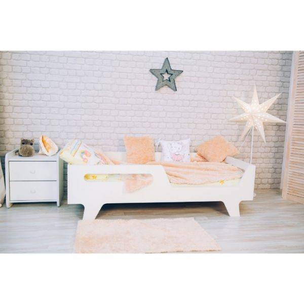 Детская кровать Беби белый